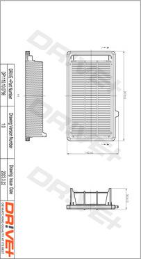 Dr!ve+ DP1110.10.0798 - Filtro aria autozon.pro