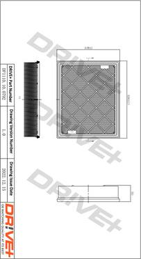 Dr!ve+ DP1110.10.0792 - Filtro aria autozon.pro