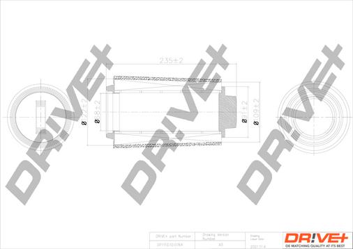 Dr!ve+ DP1110.10.0764 - Filtro aria autozon.pro