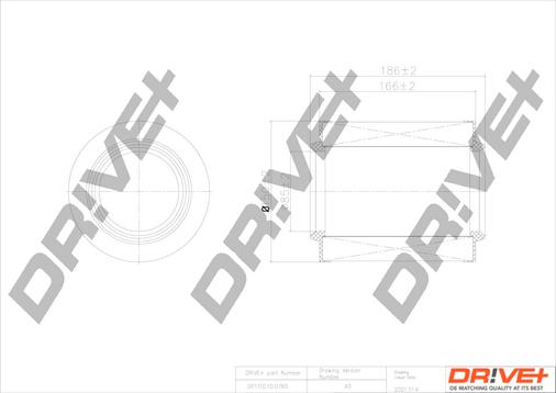 Dr!ve+ DP1110.10.0760 - Filtro aria autozon.pro