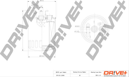 Dr!ve+ DP1110.13.0041 - Filtro carburante autozon.pro