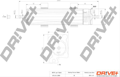 Dr!ve+ DP1110.13.0059 - Filtro carburante autozon.pro