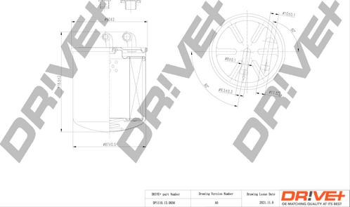 Dr!ve+ DP1110.13.0056 - Filtro carburante autozon.pro