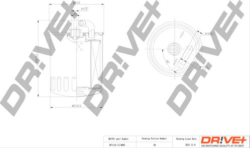 Dr!ve+ DP1110.13.0062 - Filtro carburante autozon.pro