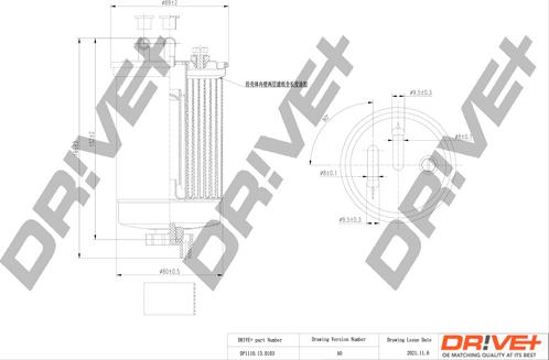 Dr!ve+ DP1110.13.0103 - Filtro carburante autozon.pro