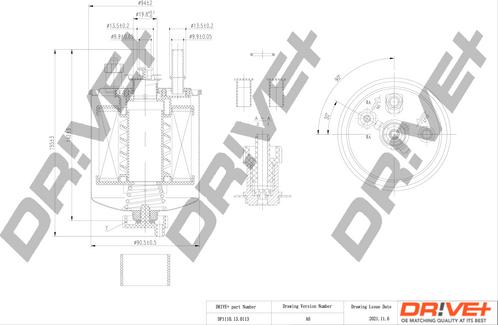 Dr!ve+ DP1110.13.0113 - Filtro carburante autozon.pro