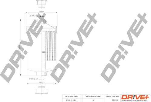 Dr!ve+ DP1110.13.0129 - Filtro carburante autozon.pro