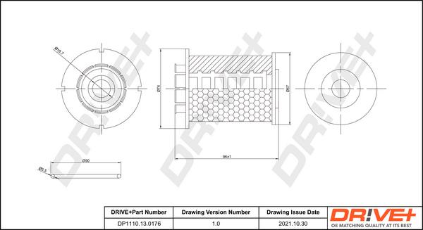 Dr!ve+ DP1110.13.0176 - Filtro carburante autozon.pro