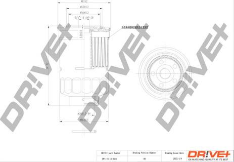 Dr!ve+ DP1110.13.0211 - Filtro carburante autozon.pro
