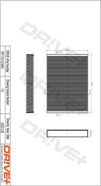 Dr!ve+ DP1110.12.0405 - Filtro, Aria abitacolo autozon.pro