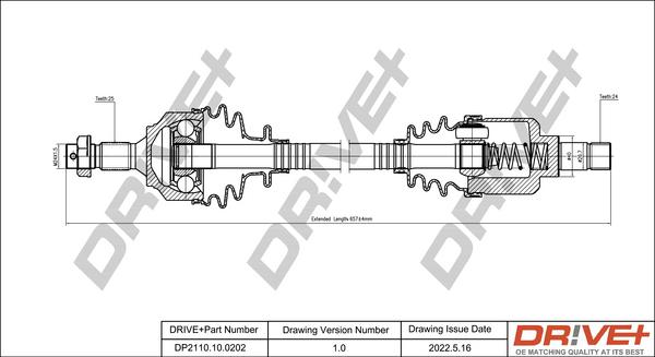 Dr!ve+ DP2110.10.0202 - Albero motore / Semiasse autozon.pro