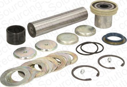 DSS 370025 - Kit riparazione, Perno fuso a snodo autozon.pro