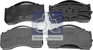 DT Spare Parts 4.90933SP2 - Kit pastiglie freno, Freno a disco autozon.pro