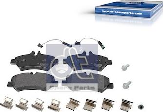 DT Spare Parts 4.91900 - Kit pastiglie freno, Freno a disco autozon.pro