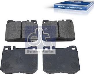 DT Spare Parts 4.92240 - Kit pastiglie freno, Freno a disco autozon.pro