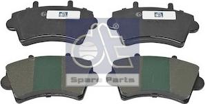 DT Spare Parts 6.95120 - Kit pastiglie freno, Freno a disco autozon.pro