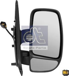 DT Spare Parts 6.75221 - Specchio esterno, Cabina autozon.pro