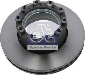 DT Spare Parts 10.34107 - Discofreno autozon.pro