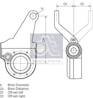 DT Spare Parts 3.62402 - Dispositivo compensa gioco, Sistema frenante autozon.pro