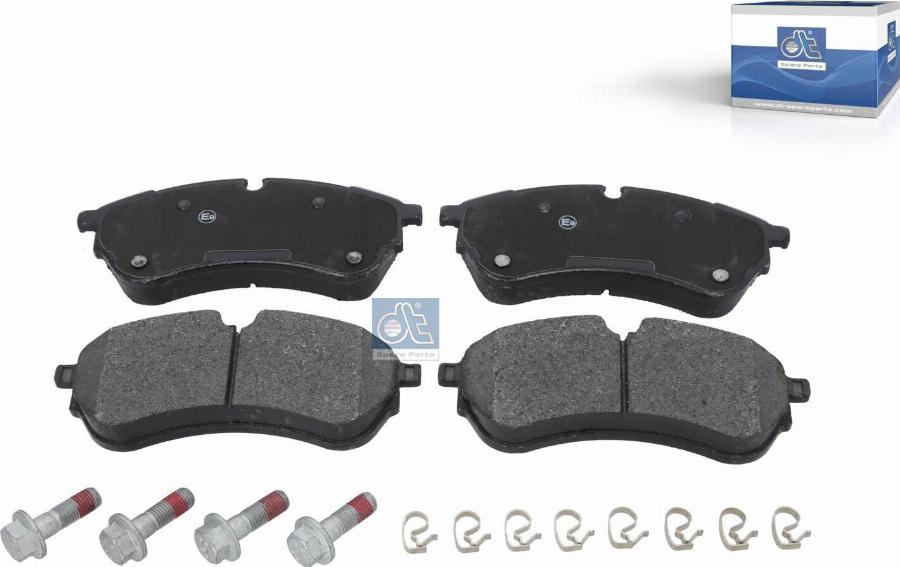 DT Spare Parts 11.62515 - Kit pastiglie freno, Freno a disco autozon.pro