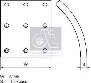 DT Spare Parts 6.95104 - Kit pastiglie freno, Freno a disco autozon.pro