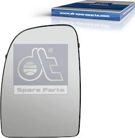 DT Spare Parts 12.83401 - Vetro specchio, Specchio esterno autozon.pro