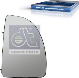 DT Spare Parts 12.83407 - Vetro specchio, Specchio esterno autozon.pro