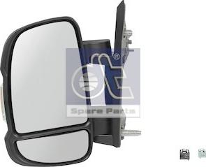 DT Spare Parts 12.83020 - Specchio esterno, Cabina autozon.pro