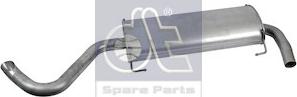 DT Spare Parts 12.27154 - Silenziatore centrale / posteriore autozon.pro