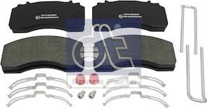 DT Spare Parts 3.96408 - Kit pastiglie freno, Freno a disco autozon.pro