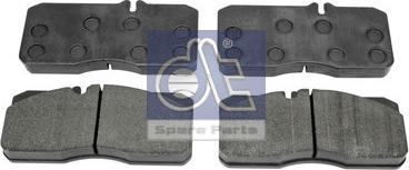 DT Spare Parts 3.96407 - Kit pastiglie freno, Freno a disco autozon.pro