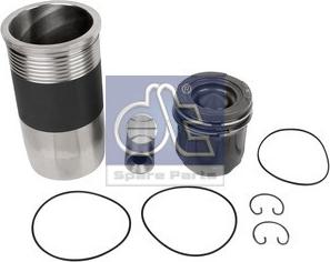 DT Spare Parts 3.90134 - Kit riparazione, Pistone / Canna cilindro autozon.pro