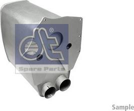 DT Spare Parts 3.25042 - Silenziatore centrale / posteriore autozon.pro