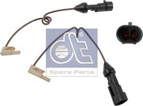 DT Spare Parts 7.36208 - Contatto segnalazione, Usura past. freno / mat. d'attrito autozon.pro