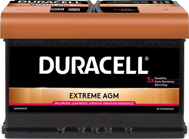 DURACELL 016570010801 - Batteria avviamento autozon.pro