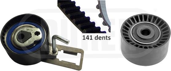 Dürer DK121025 - Kit cinghie dentate autozon.pro