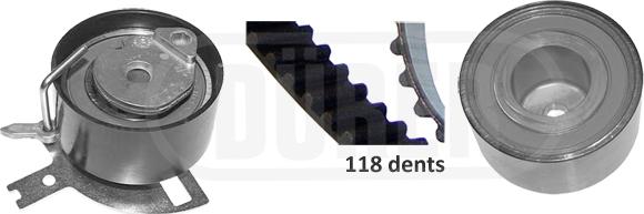 Dürer DK121353 - Kit cinghie dentate autozon.pro