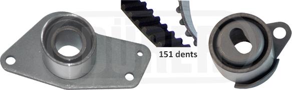 Dürer DK761050 - Kit cinghie dentate autozon.pro