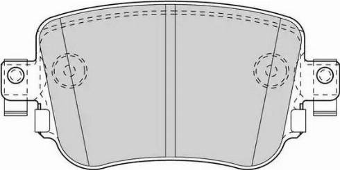 Duron DBP394485 - Kit pastiglie freno, Freno a disco autozon.pro