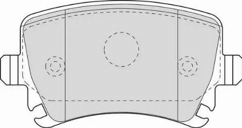 Duron DBP391636 - Kit pastiglie freno, Freno a disco autozon.pro