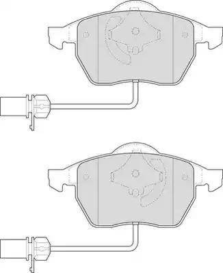 Duron DBP391323 - Kit pastiglie freno, Freno a disco autozon.pro