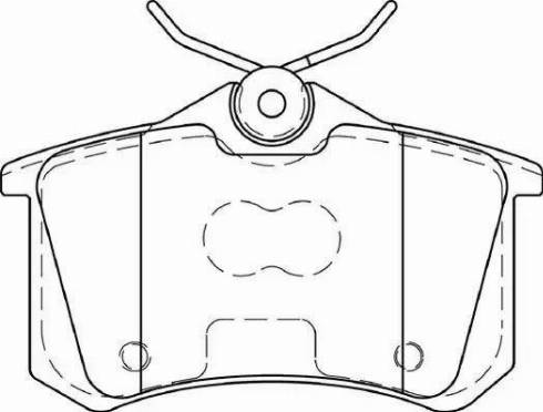 Duron DBP344222 - Kit pastiglie freno, Freno a disco autozon.pro