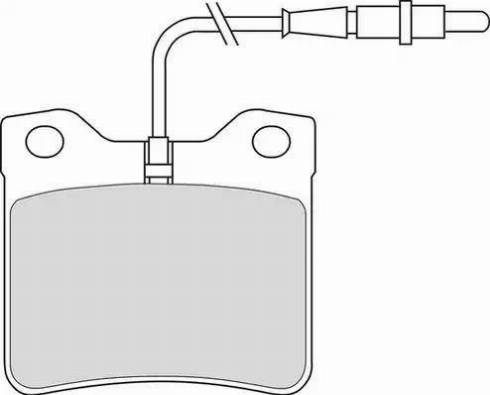 Duron DBP340619 - Kit pastiglie freno, Freno a disco autozon.pro