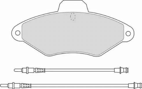 Duron DBP340874 - Kit pastiglie freno, Freno a disco autozon.pro