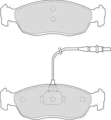 Duron DBP340876 - Kit pastiglie freno, Freno a disco autozon.pro