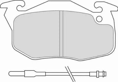 Duron DBP340729 - Kit pastiglie freno, Freno a disco autozon.pro