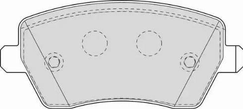 Duron DBP351617 - Kit pastiglie freno, Freno a disco autozon.pro