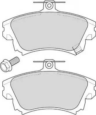 Duron DBP381384 - Kit pastiglie freno, Freno a disco autozon.pro