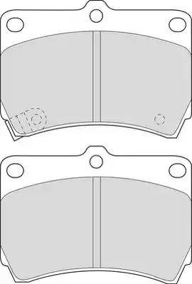 Duron DBP320715 - Kit pastiglie freno, Freno a disco autozon.pro