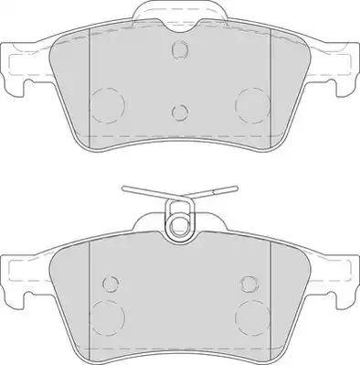 Duron DBP321766 - Kit pastiglie freno, Freno a disco autozon.pro